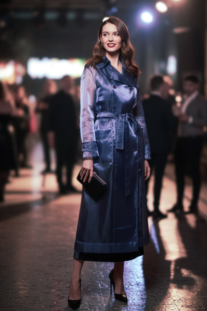 Trench Tayer indigo